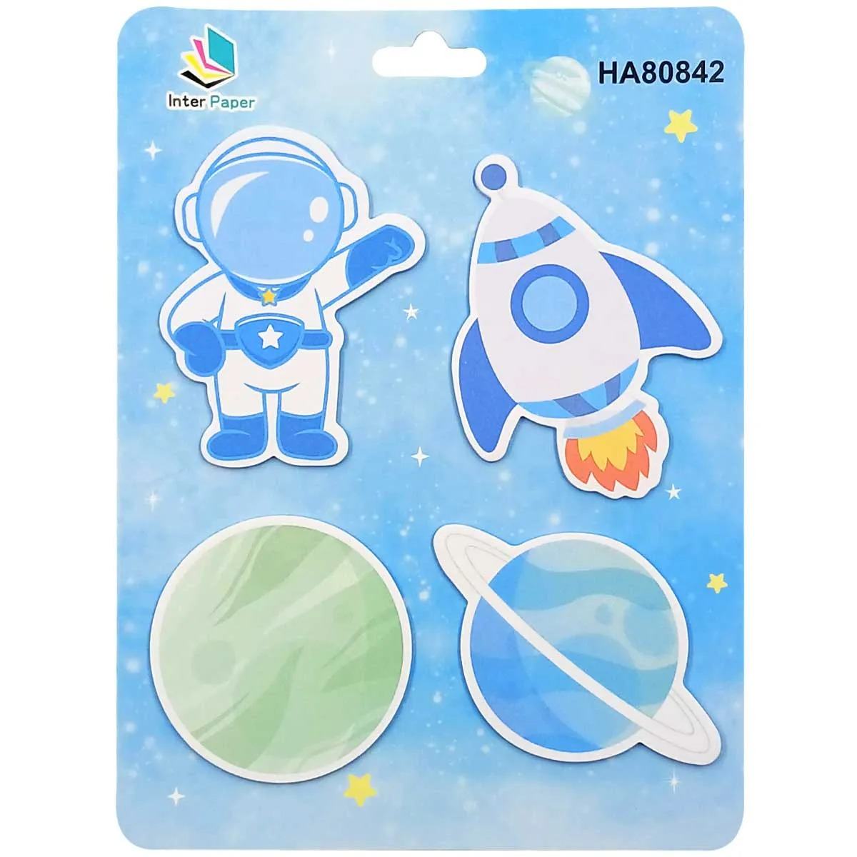 BLOCO ADESIVO ASTRONAUTA